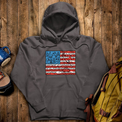 4th of July Outdoors Hoodie