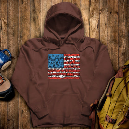 4th of July Outdoors Hoodie