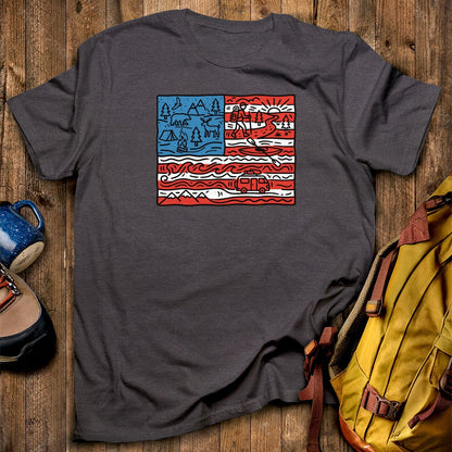 4th of July Outdoors T-Shirt