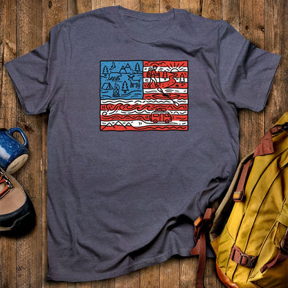 4th of July Outdoors T-Shirt