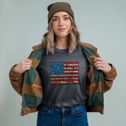 4th of July Outdoors T-Shirt