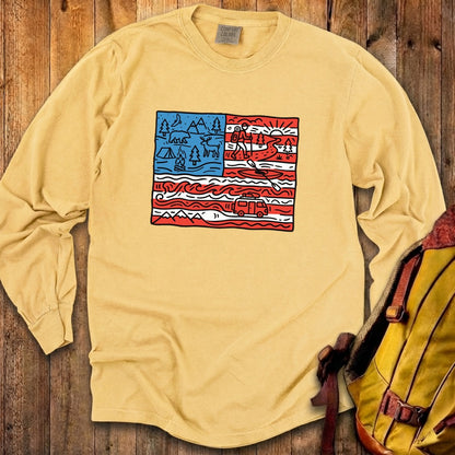 4th of July Outdoors Premium Long Sleeve