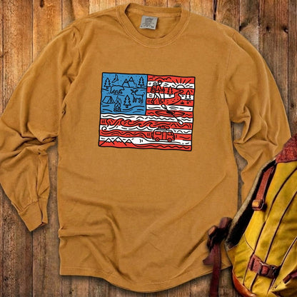 4th of July Outdoors Premium Long Sleeve