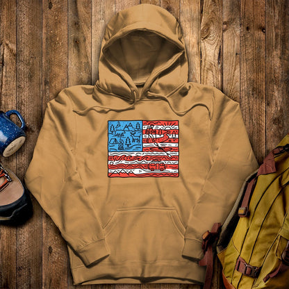 4th of July Outdoors Hoodie