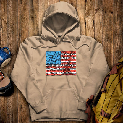 4th of July Outdoors Hoodie
