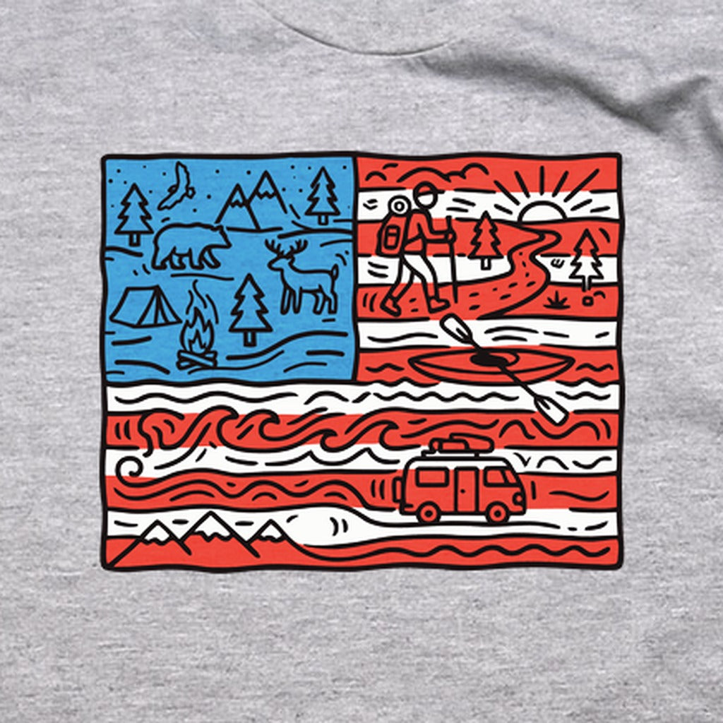 4th of July Outdoors T-Shirt