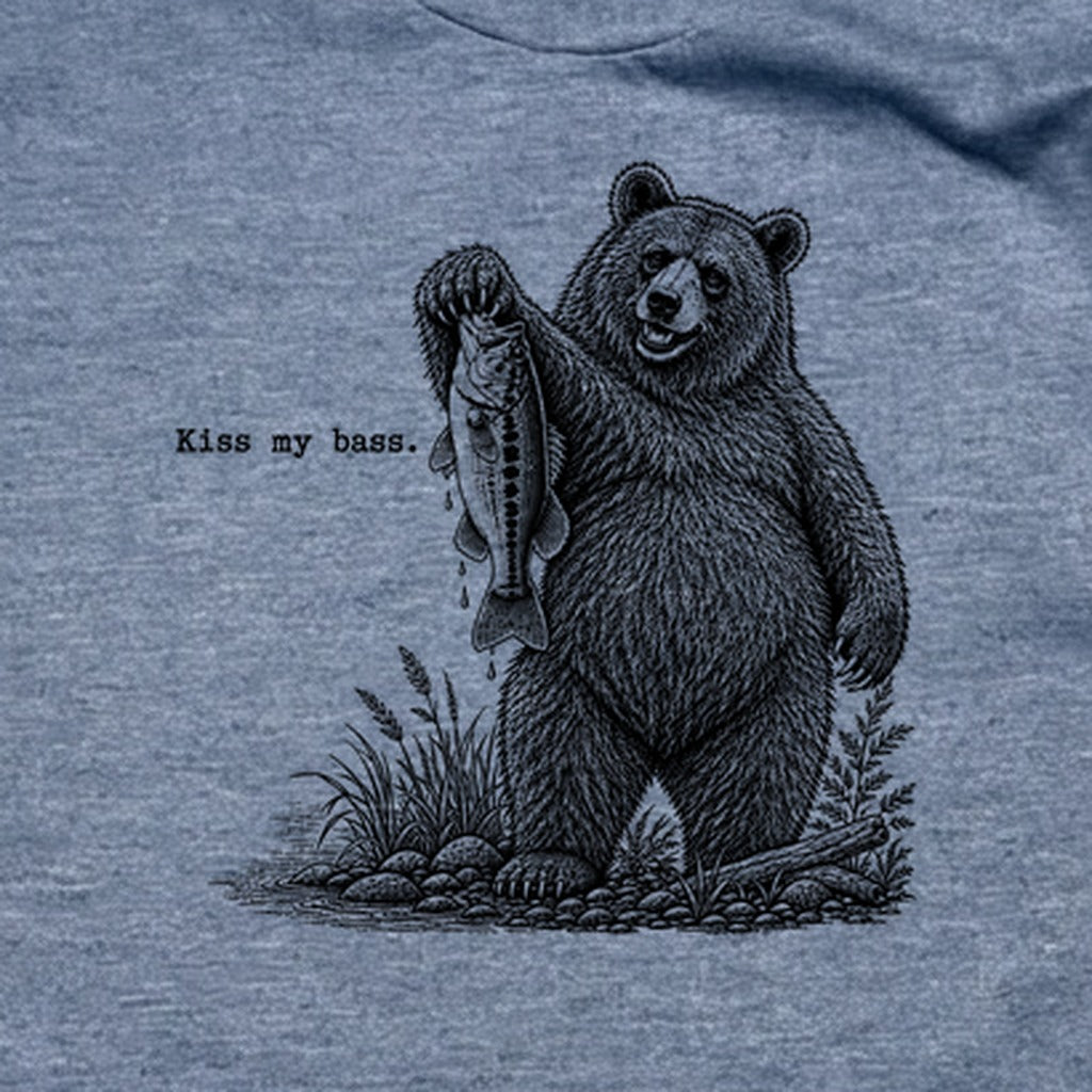 Bear Kiss My Bass T-Shirt