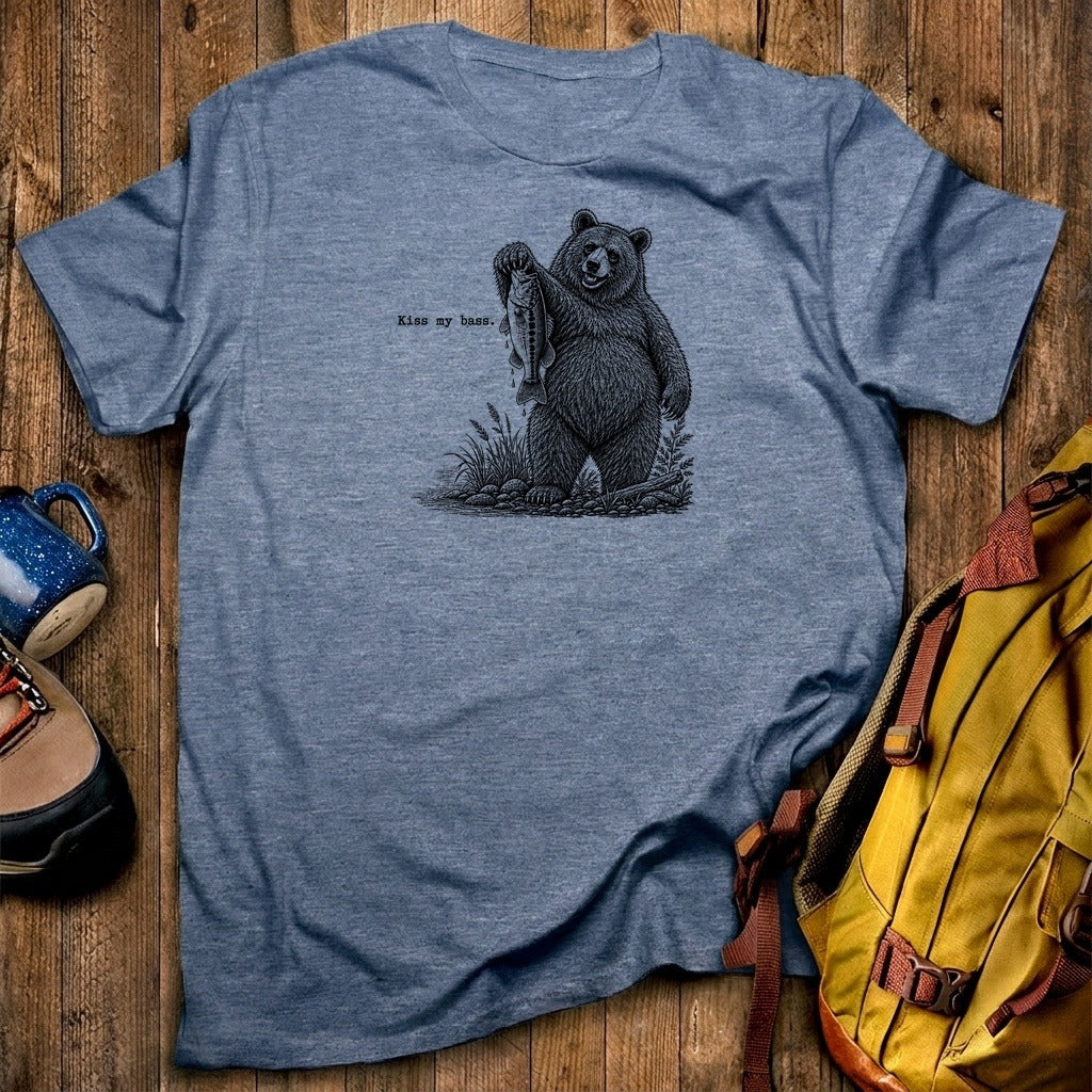 Bear Kiss My Bass T-Shirt
