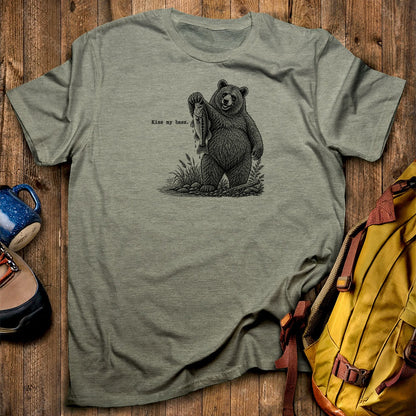 Bear Kiss My Bass T-Shirt
