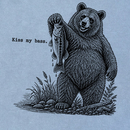 Bear Kiss My Bass Premium Long Sleeve
