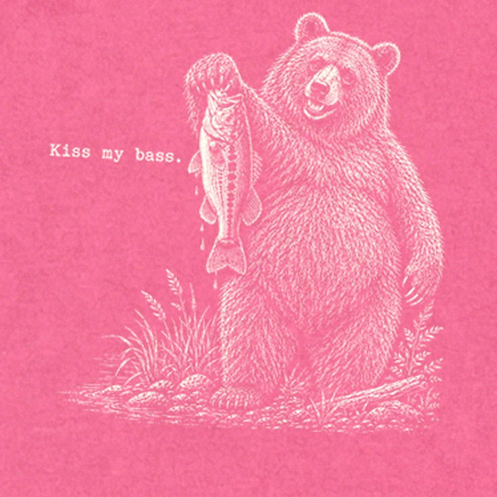 Bear Kiss My Bass Premium Long Sleeve