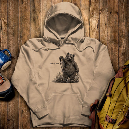 Bear Kiss My Bass Hoodie