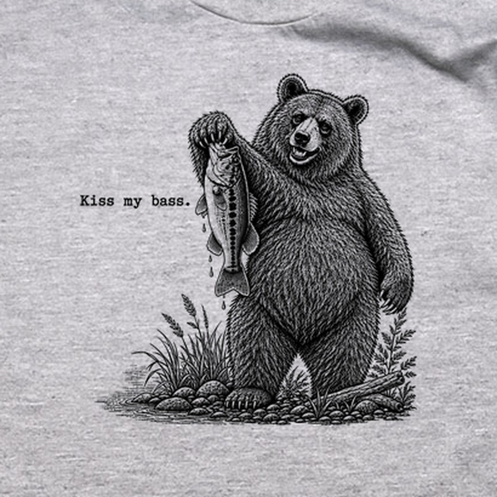 Bear Kiss My Bass T-Shirt