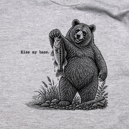 Bear Kiss My Bass T-Shirt