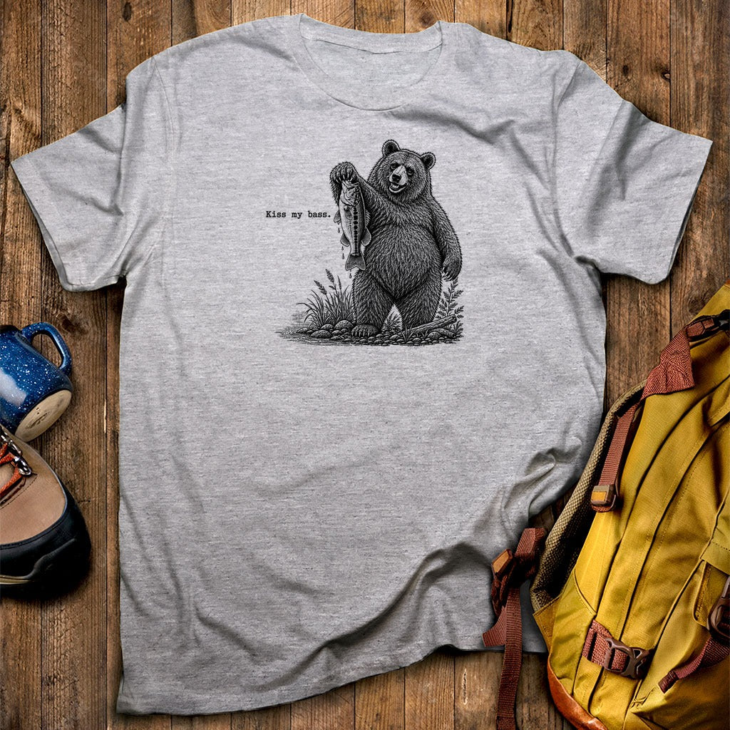 Bear Kiss My Bass T-Shirt