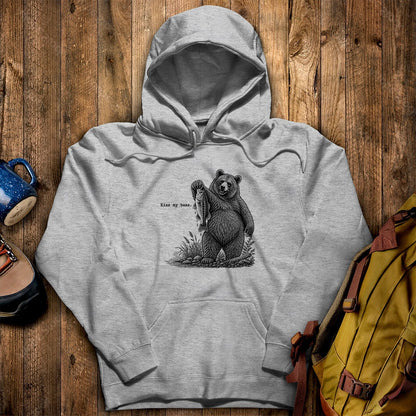 Bear Kiss My Bass Hoodie