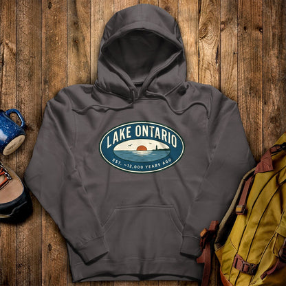 Lake Ontario Badge Hoodie