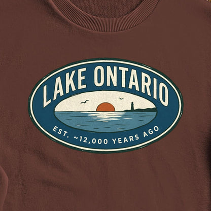 Lake Ontario Badge Crewneck Sweatshirt