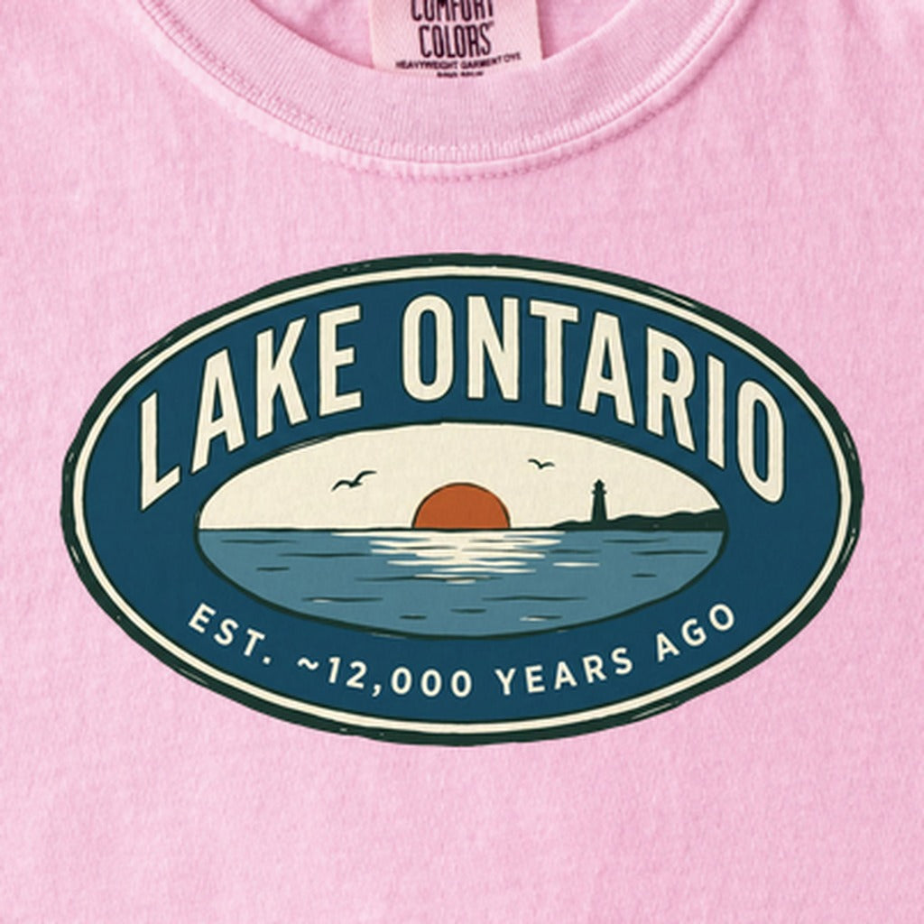 Lake Ontario Badge Kids Cotton T-Shirt