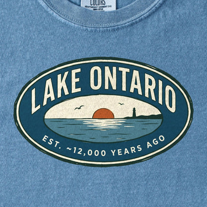 Lake Ontario Badge Kids Cotton T-Shirt