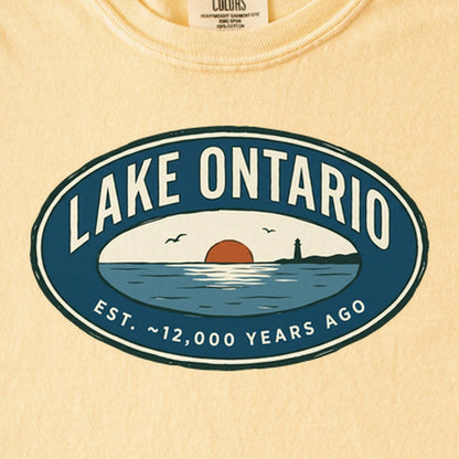 Lake Ontario Badge Kids Cotton T-Shirt