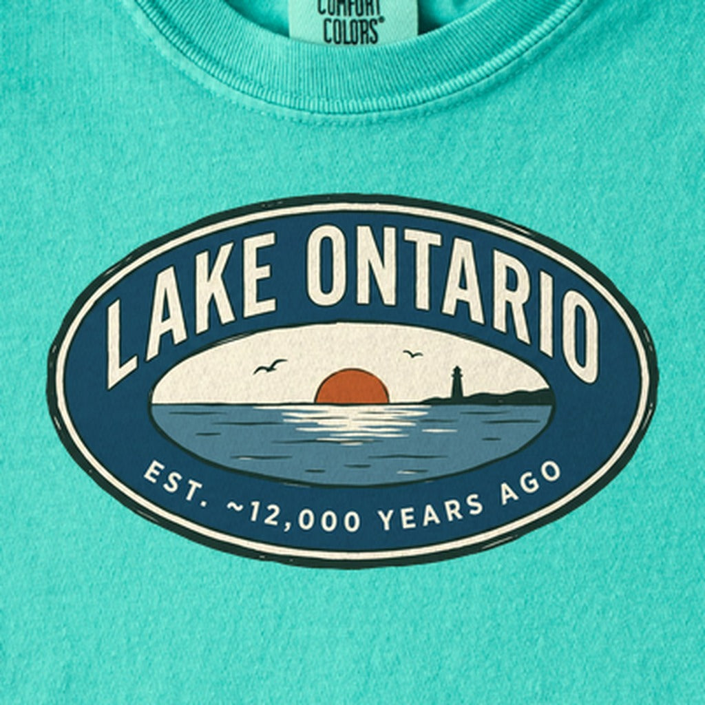 Lake Ontario Badge Kids Cotton T-Shirt