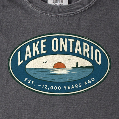 Lake Ontario Badge Kids Cotton T-Shirt