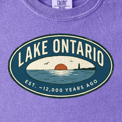 Lake Ontario Badge Kids Cotton T-Shirt