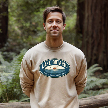 Lake Ontario Badge Crewneck Sweatshirt