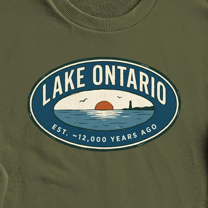 Lake Ontario Badge Crewneck Sweatshirt