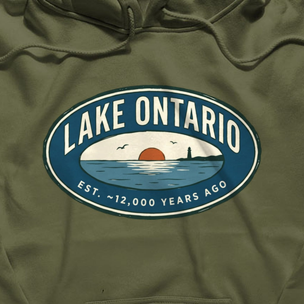 Lake Ontario Badge Hoodie