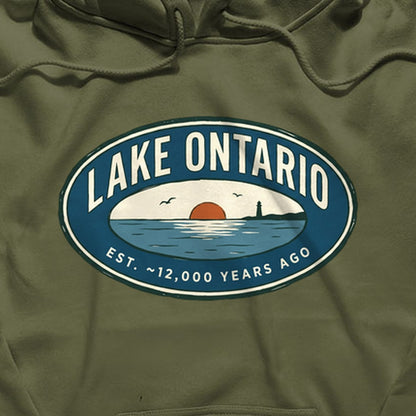 Lake Ontario Badge Hoodie