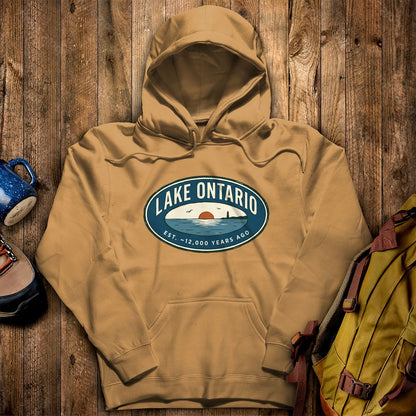 Lake Ontario Badge Hoodie