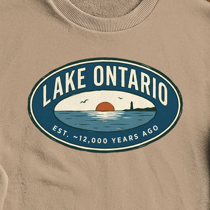 Lake Ontario Badge Crewneck Sweatshirt