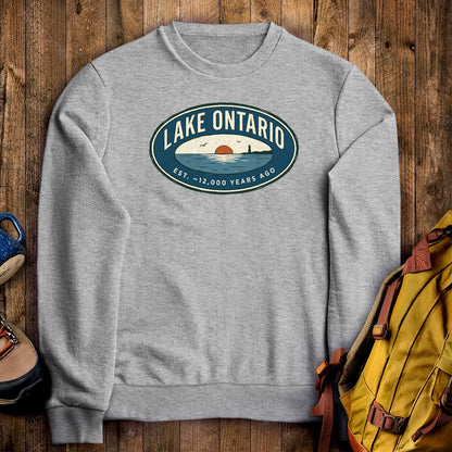Lake Ontario Badge Crewneck Sweatshirt