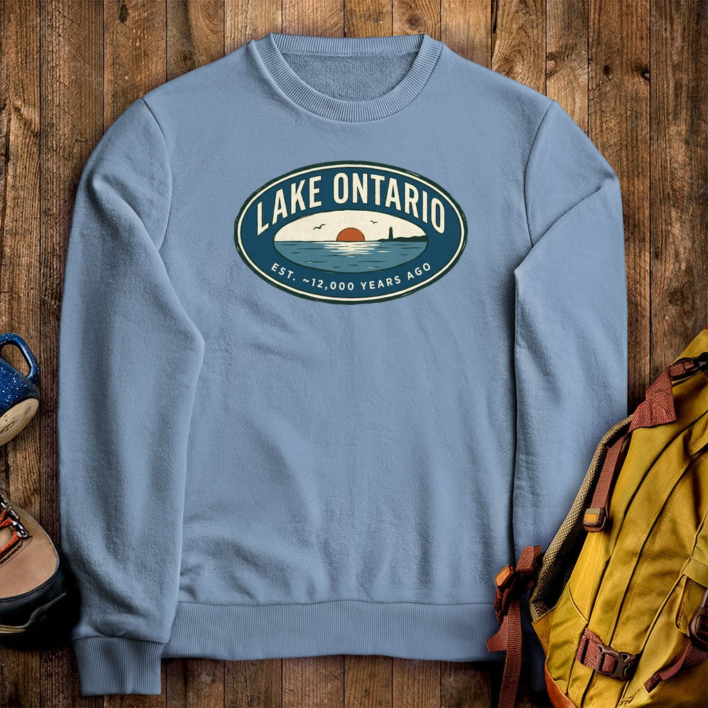 Lake Ontario Badge Crewneck Sweatshirt