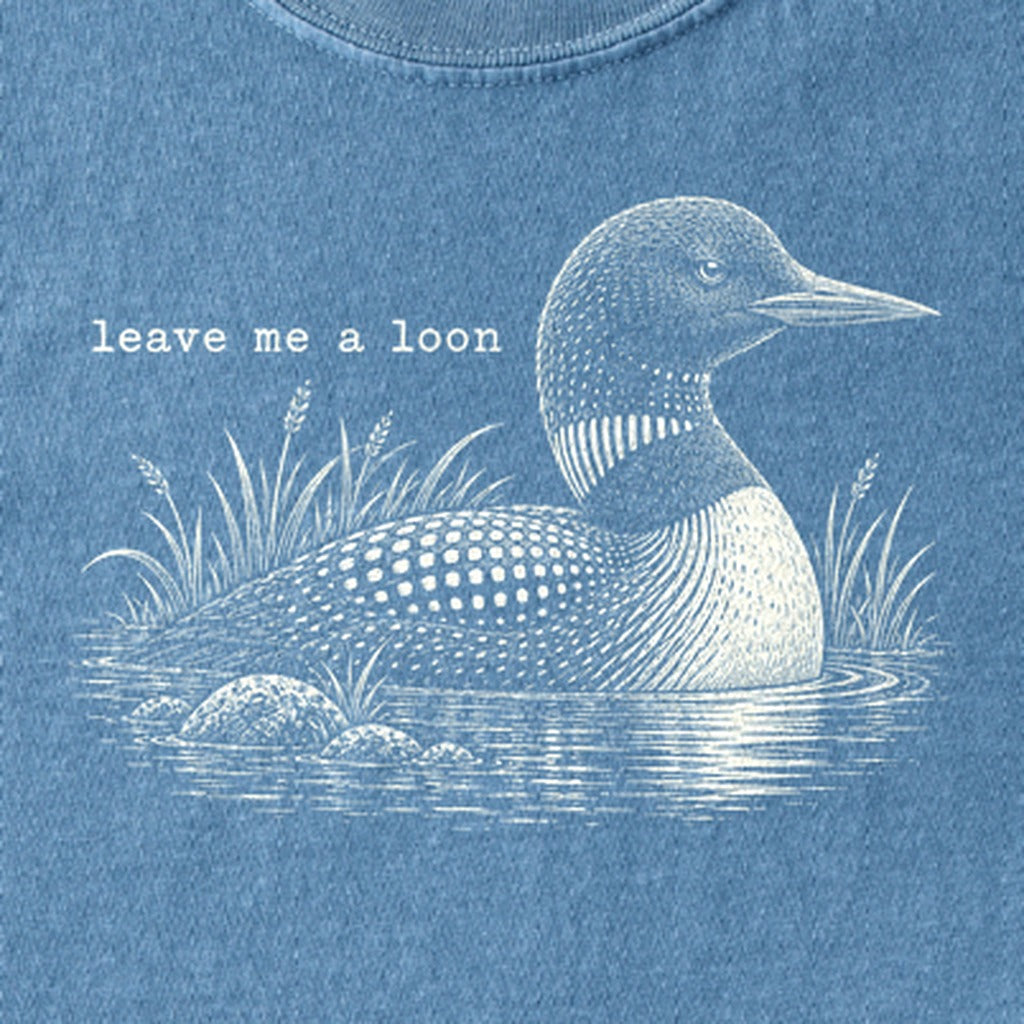 Leave Me A Loon Kids Cotton T-Shirt