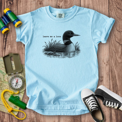 Leave Me A Loon Kids Cotton T-Shirt