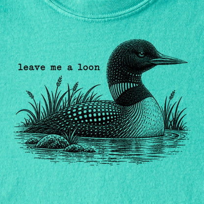 Leave Me A Loon Kids Cotton T-Shirt