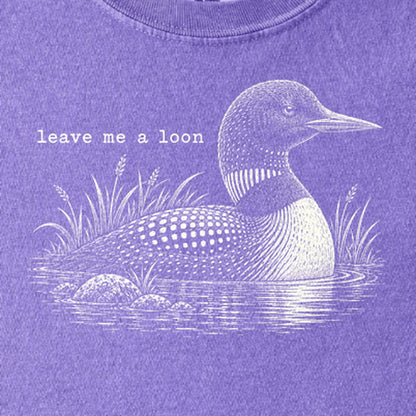 Leave Me A Loon Kids Cotton T-Shirt