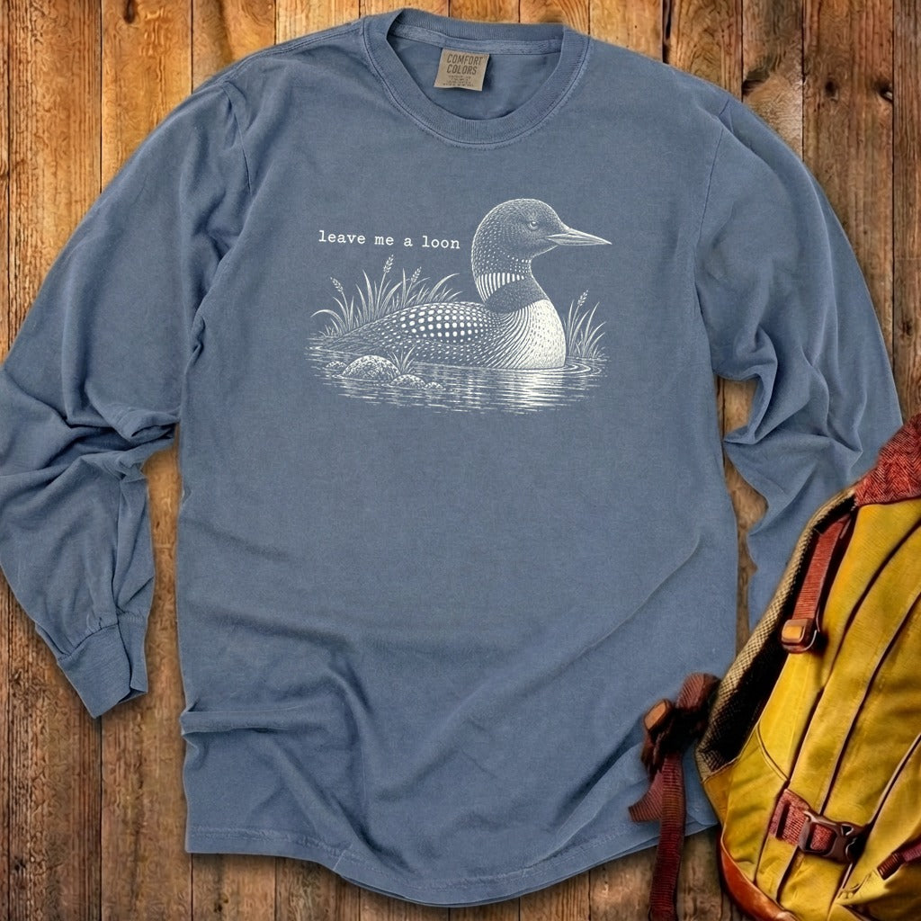 Leave Me A Loon Premium Long Sleeve