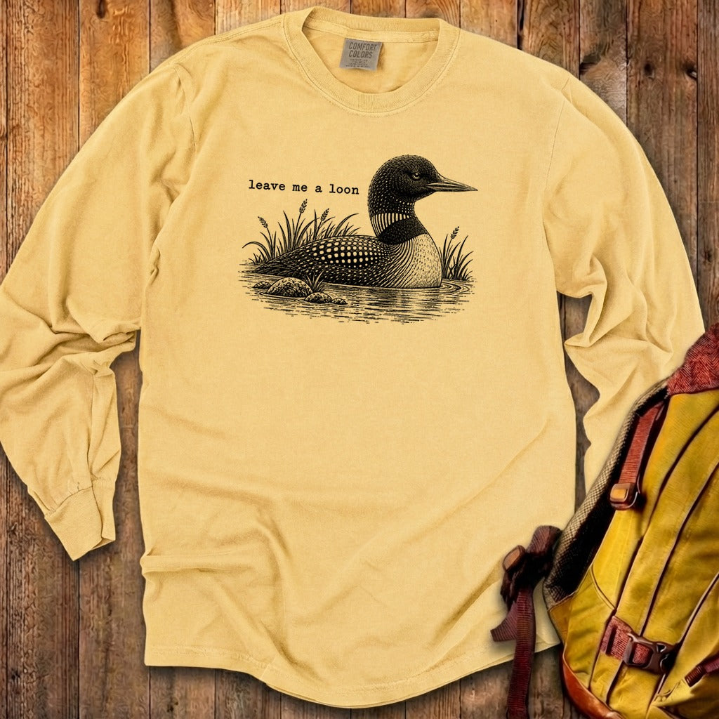 Leave Me A Loon Premium Long Sleeve