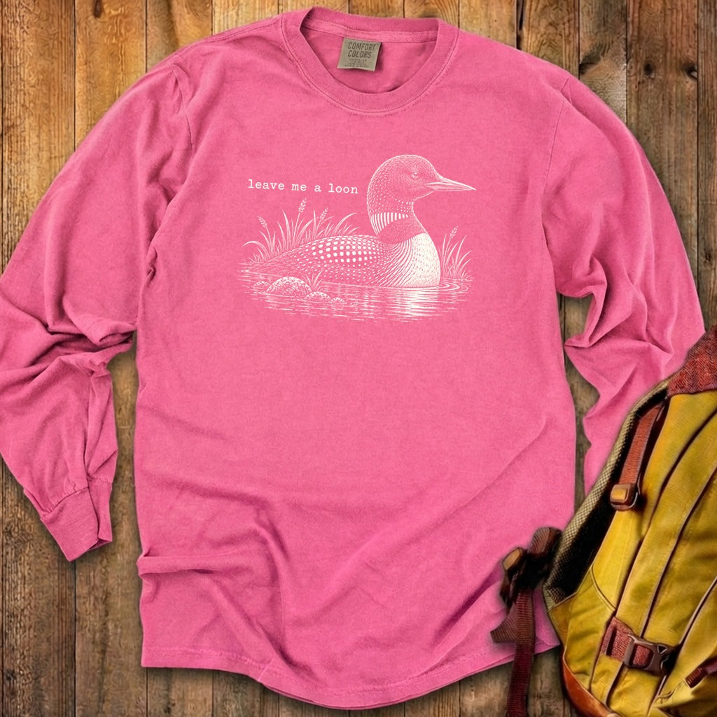 Leave Me A Loon Premium Long Sleeve