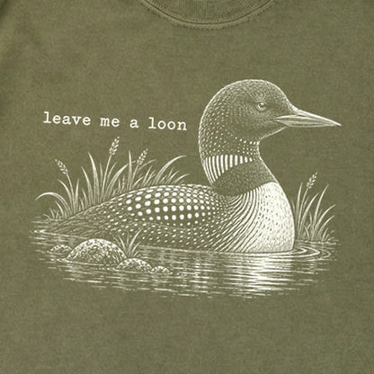 Leave Me A Loon Premium Long Sleeve