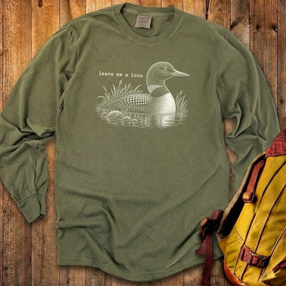Leave Me A Loon Premium Long Sleeve