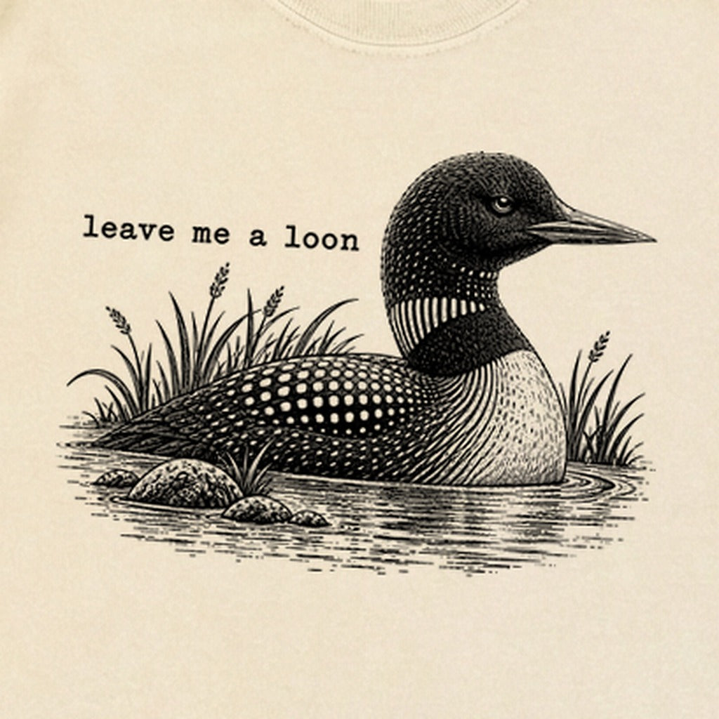 Leave Me A Loon Premium Long Sleeve