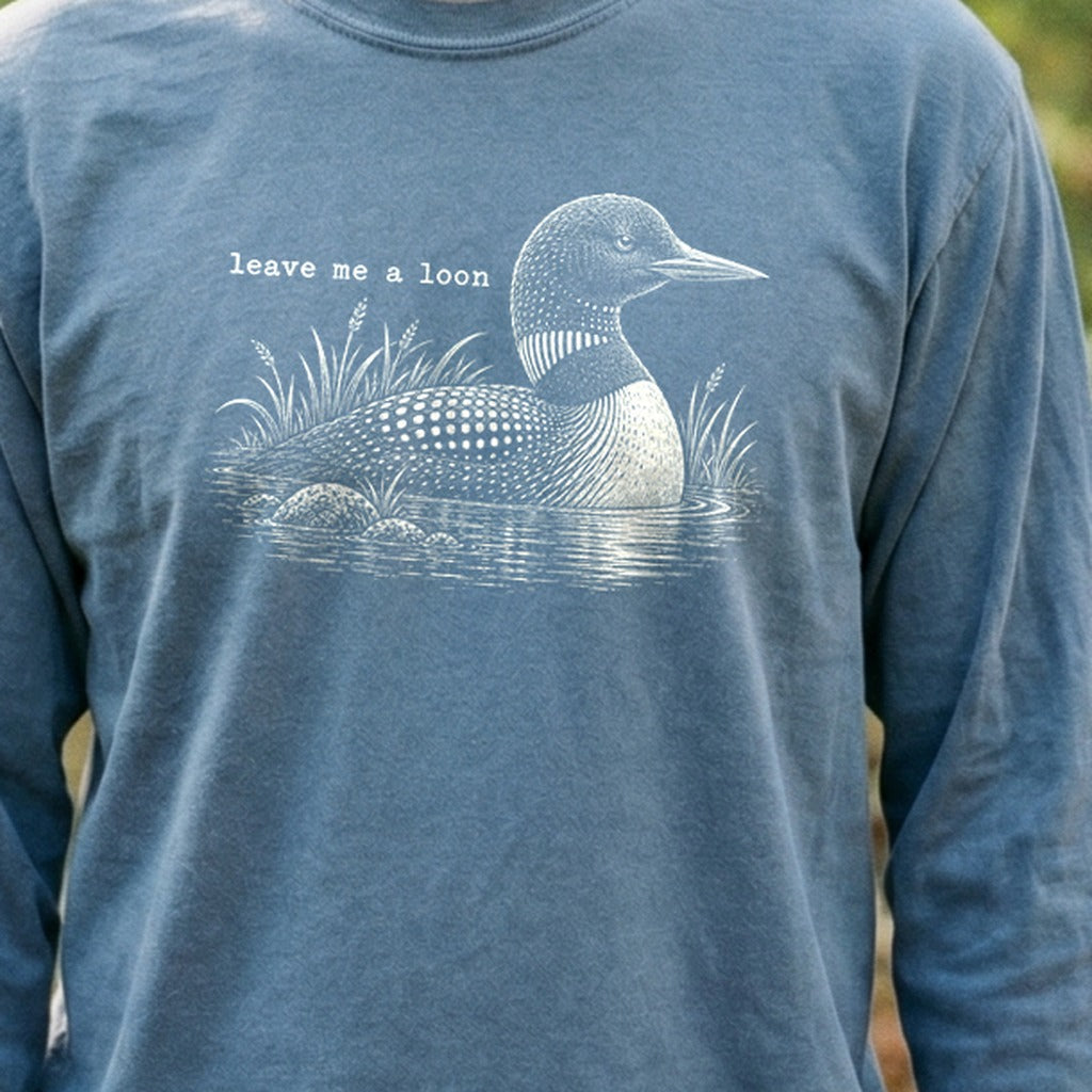 Leave Me A Loon Premium Long Sleeve