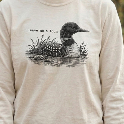 Leave Me A Loon Premium Long Sleeve
