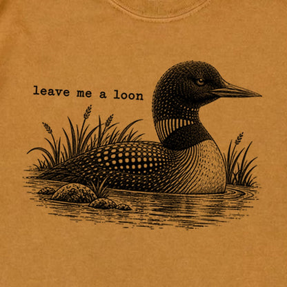 Leave Me A Loon Premium Long Sleeve
