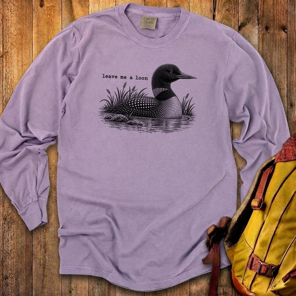 Leave Me A Loon Premium Long Sleeve